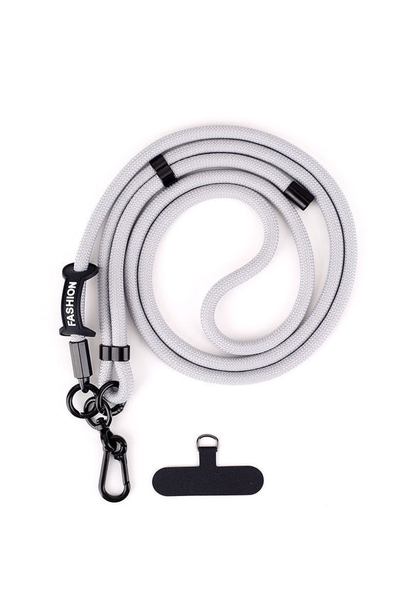 Adjustable Mobile Phone Strap Lanyard Crossbody Phone Lanyards Neck Rope with Patch for iPhone Cell Phone Hanging Cord Strap
