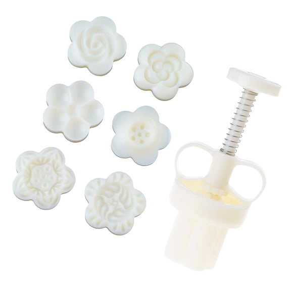 Adjustable Mold 50g Flower Stamp Cookie Cutter Mould Baking Tools