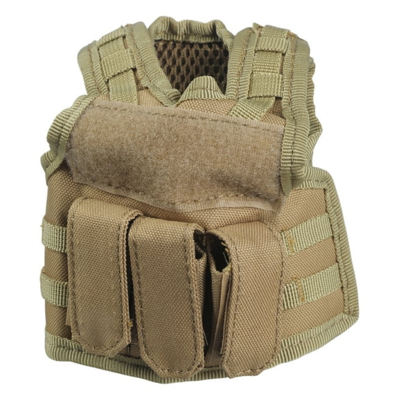 Adjustable Molle Drink Bottle Vests Beer Vest Tactical Holder Mini Beer Jackets Beverage Coolers Bottles Decoration