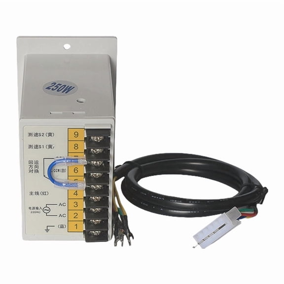 Adjustable Motor Speed Controller 400W LED Display for Various Industrial Applications Stepless Speed Control