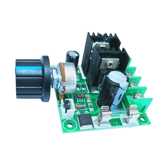 Adjustable Motor Speed Controller 9V 50V 10A PWMs For Model Cars Fan And Industrial Equipment