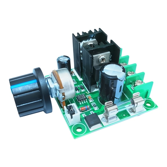 Adjustable Motor Speed Controller 9V 50V 10A PWMs For Model Cars Fan And Industrial Equipment