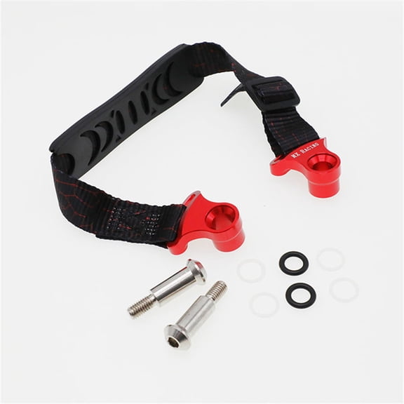 Adjustable Motorcycle Rear Rescue Pull Belt Emergency Strap Tow Rope Universal
