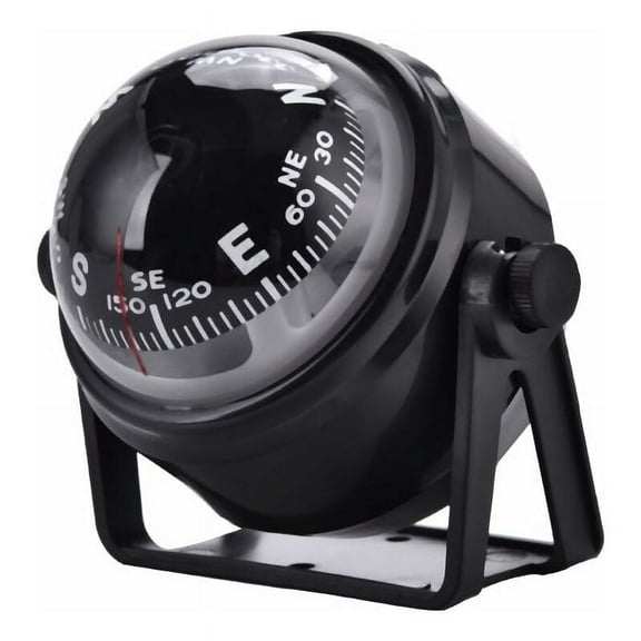Adjustable Mounting Compass, Precision Engineering for Accurate Direction, Suitable for Marine Navigation and Automotive Use, Easy to Install on Boats, Cars, Trucks