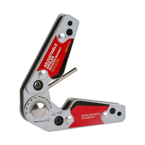Adjustable Multi-Angle Welding Magnet Clamp Tool Strong NdFeB Magnet Magnetic Welding Fabri V7M8 Clamp 20-200 Degree for Welding