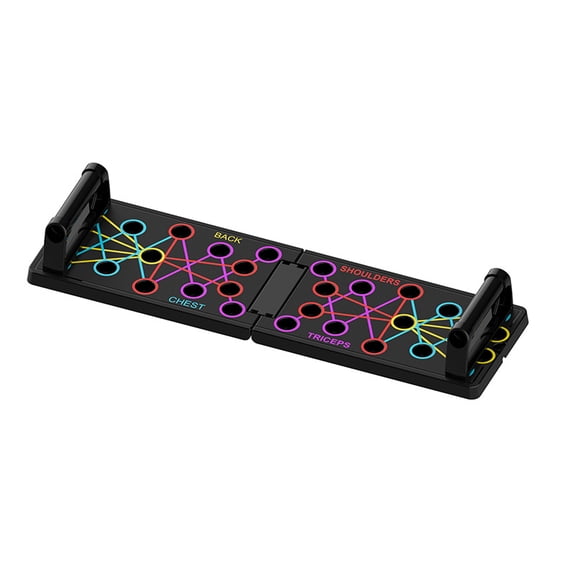 Adjustable Multi-Function Push-Up Stand, Portable Ergonomic Push Up Bars for Chest & Abdominal Muscle Training, Compact Workout Equipment for Home Gym & Travel, Fits All Fitness Levels