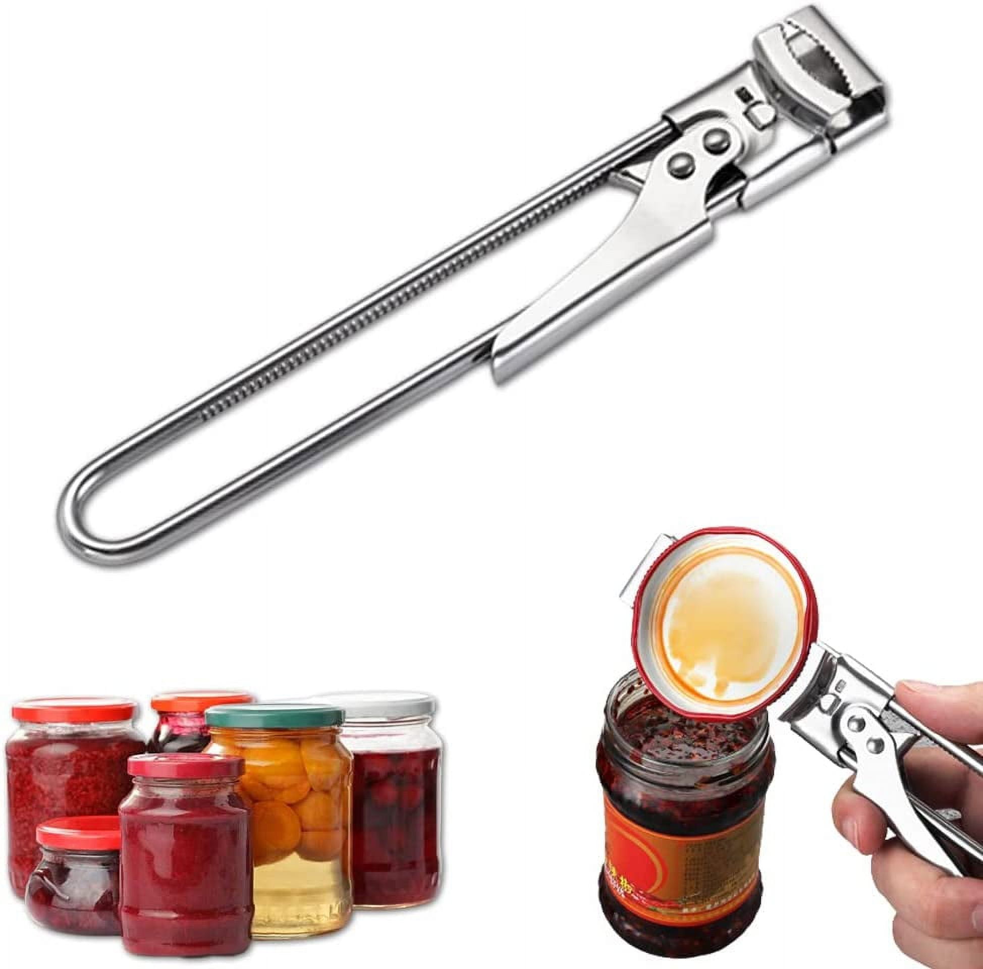 Adjustable Multifunctional Stainless Steel Can Opener, New Easy Jar