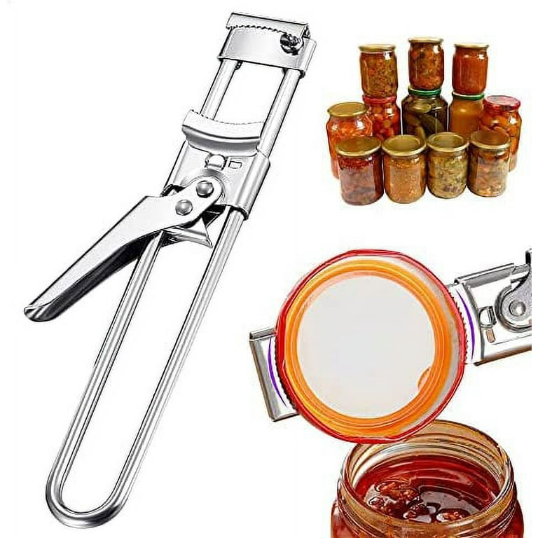 Adjustable Multifunctional Stainless Steel Can Opener, Adjustable Multifunctional  Can Opener, Multifunctional Stainless Steel Can Opener,Jar Opener for Weak  Hands (1Pack) 