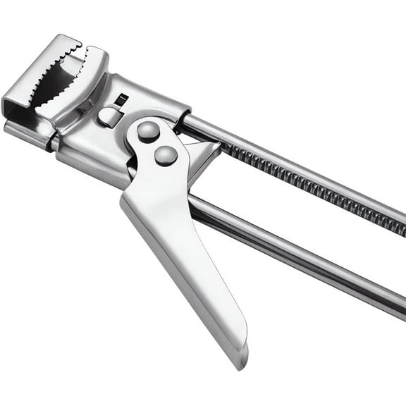 Adjustable Multifunctional Stainless Steel Jar Opener,Can Opener,Master Opener Adjustable Toothed Clamp Jar & Bottle Opener,Jar Gripper Tight Lid Opener,Bottle Opener Kitchen Gadgets for Weak Hands