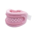 thumbnail image 1 of Adjustable Neck Brace Support - Neck Brace for Pain Relief and Support, Soft Adjustable Cervical Collar Neck Traction Device, Women Men Cervical Spine Pressure Relief (Pink), 1 of 9