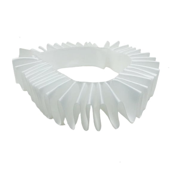 Adjustable Neck Ruff Elegant Elizabethan Collar Renaissances Cosplay Collar for Enhancing Medieval Costume Look