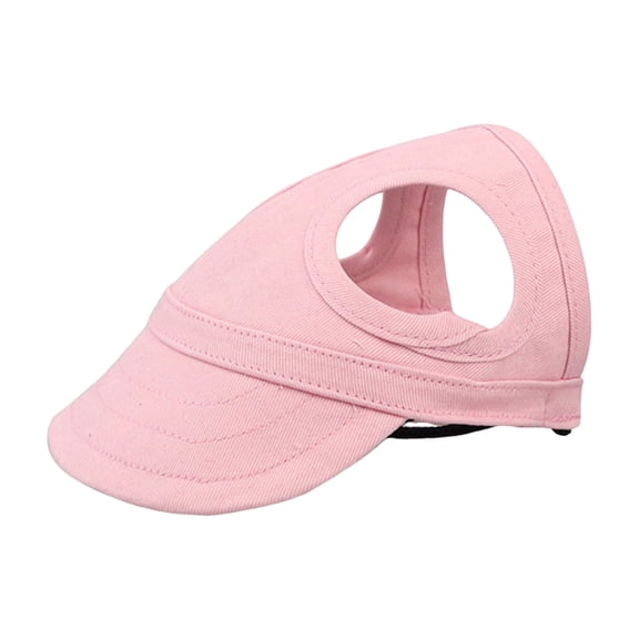 Adjustable Neck Strap Dog Peaked Cap Lightweight Outdoor Sun Shield Pet Baseball Hat Suitable for Small Medium Dogs Daily Walking