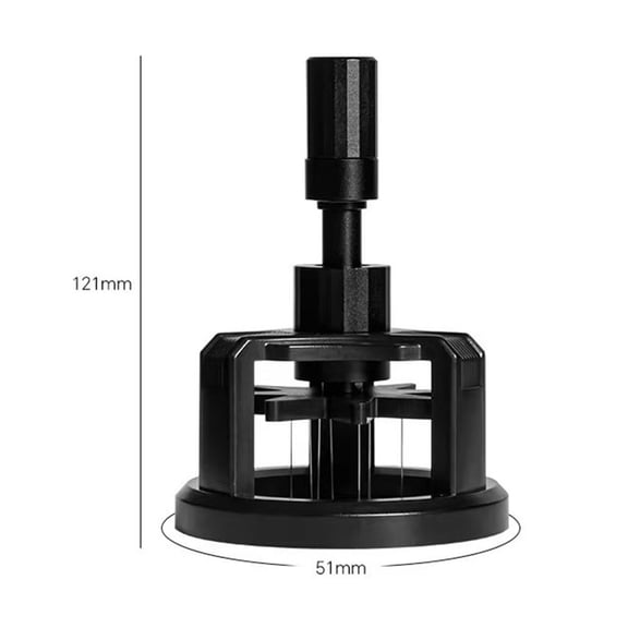 Adjustable Needle Height and Base, Espresso Distribution Tool