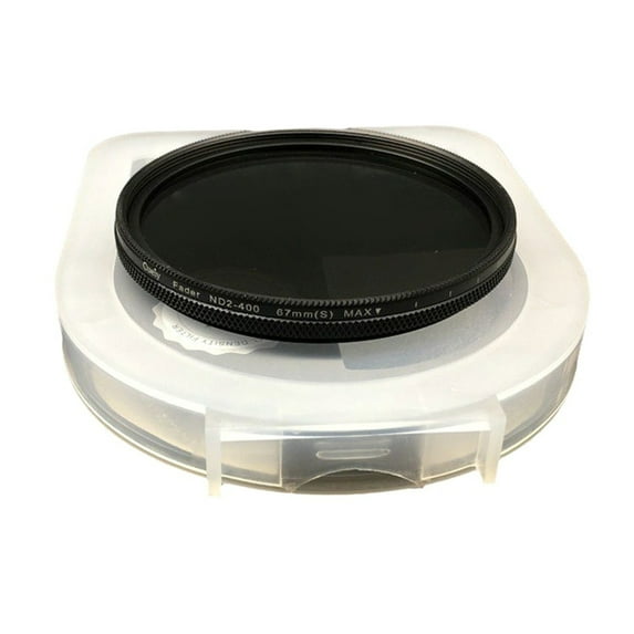 Adjustable Neutral Density Filter Filter Fader ND2-ND400 1-9 Stops 40/43/46/49/52/55/58/62/66/72/77/82mm Filter