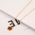 thumbnail image 1 of Adjustable New Design Gold Plated Stainless Steel 316L Plant Flower Bracelet With Five Leaf Petals Women's Luxury Gifts Clover, 1 of 6