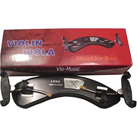 Adjustable New Style (Long Brand) Violin Shoulder Rest 3/4-4/4, even Viola
