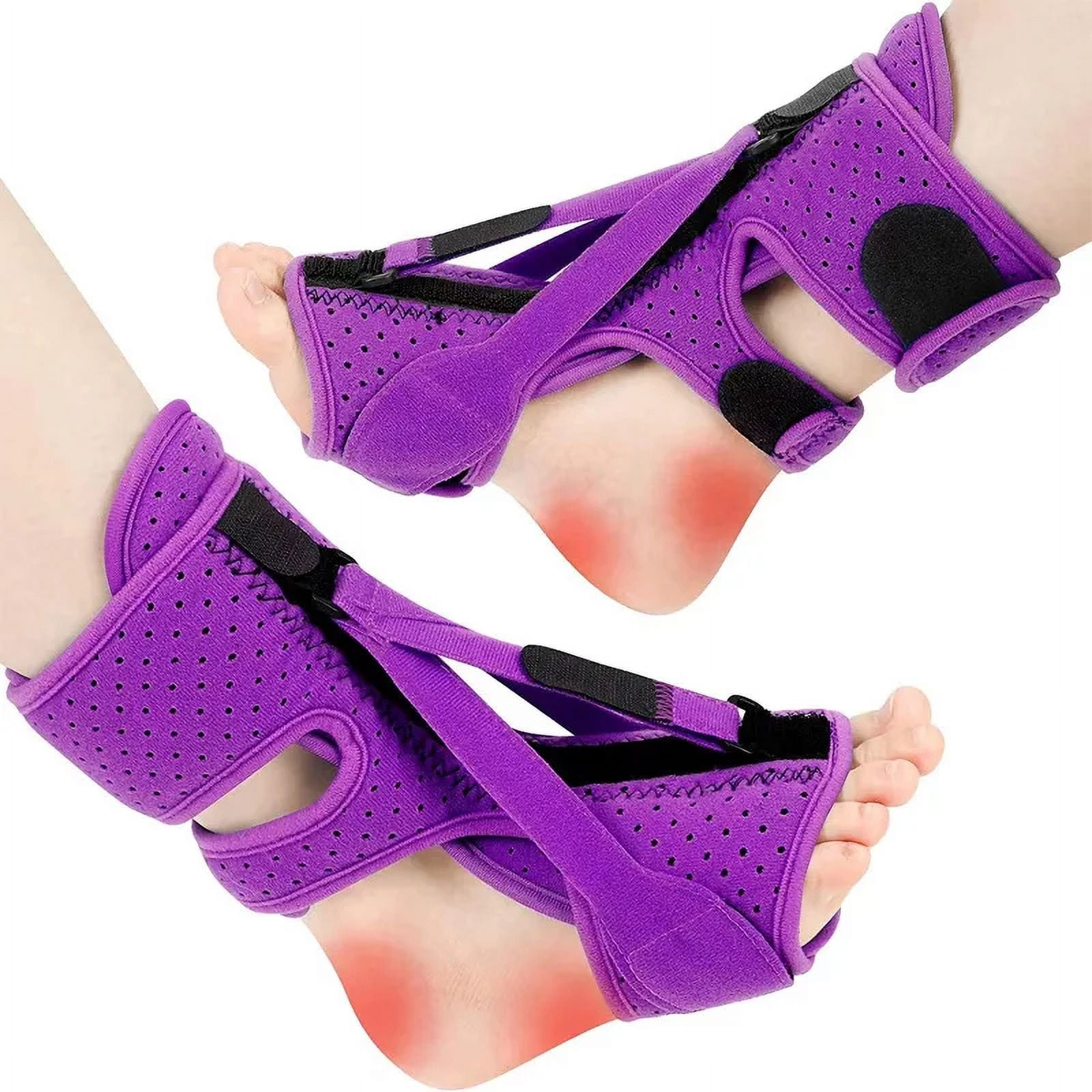 Adjustable Night Splint, Soft Foot Drop Brace, Sleeping Achilles Tendon ...