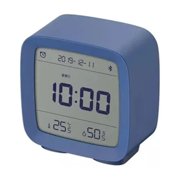 Adjustable Nightlight Qingping Smart Bluetooth Temperature Humidity Sensor with LCD Alarm Clock Night Light Works With APP.