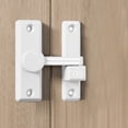 thumbnail image 1 of Adjustable No-Drill Sliding Gate and Cabinet Lock with Adhesive Mounting, Push-Pull Fastener for Child Safety on Doors and Gates, 1 of 6