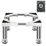 Adjustable Non-Skid Base Stand with 4 Strong Feet, Universal Pedestal for Washing Machines, Dryer, Fridges, and Other Home Appliances