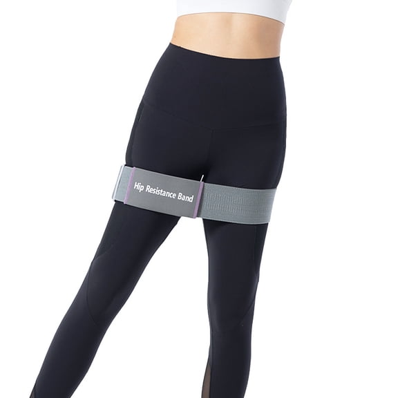 Adjustable Non-Slip Elastic Resistance Band for Home Fitness - Hip Circle Squat and Yoga Tension Band