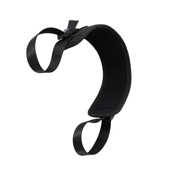 Adjustable NonSlip Exercise Bridge Belt Exercise Hip Thrusts Belt Foldable for Dumbbells, Kettlebells, Plates