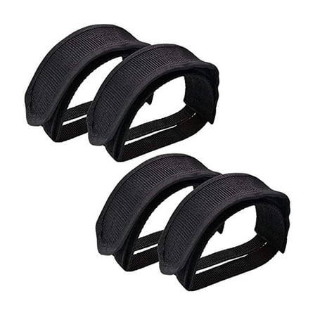 Adjustable Nonslip Bicycle Pedal Straps 2 Pairs for Comfort And Safety