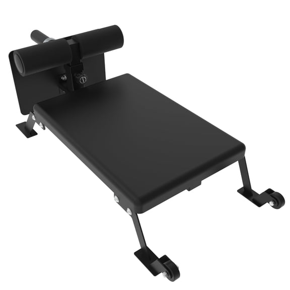 Adjustable Nordic Hamstring Curl Machine with Wheels – Compact Home Gym Glute & Leg Workout Bench, Heavy Duty 450 LBS Capacity, Portable Strength Trainer