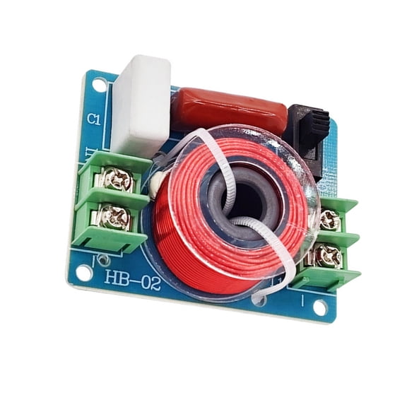 Adjustable Notch Filter Enjoy Better Performances Sound Specific Capacitor for Full Frequency Speakers Under 6.5in