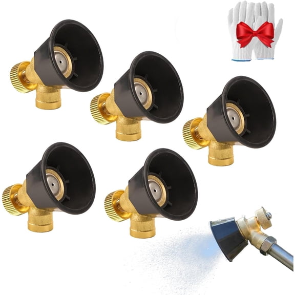 Adjustable Nozzle Sprayer (For Agricultural Sprayers), Adjustable Brass Nozzle Spray, Durable Irrigation Misting Sprayer Heads, Upgrade Multifunctional Nozzle, For Flower Grass Sprinkling