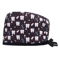 thumbnail image 1 of Adjustable Nurse Scrub Hat for Medicals Professional Breathable Cotton Print Surgical Caps for Doctor Hospital Care Unisex, 1 of 8