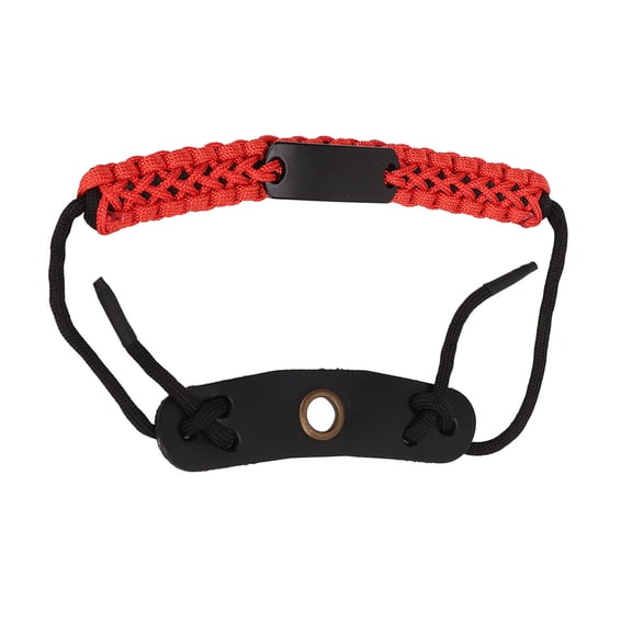 Adjustable Nylon Archery Wrist Sling Strap for Compound Recurve Bow Hunting Shooting Safety