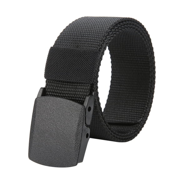 Adjustable Nylon Belts for Men Nylon Ratchet Belts for Men Women Belts for Dress Pants Elastic Fashion Belts for Women Dresses Fashion Metal Belts for Women Dresses,Black