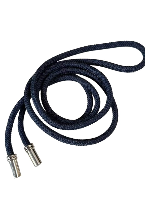 Adjustable Nylon Bolotie Cord With Metal Engraved Pendant For Handmade Necktie Crafting Decorative Accessories