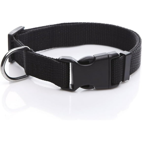 Adjustable Nylon Dog Collar, pet Collar 1 Inch 3/4 Inch 5/8 Inch Wide, for Large Medium Small Dogs