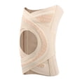 thumbnail image 1 of Adjustable Open Knee Brace Breathable Non- Knee Support with Compression Straps Knee Stabilizer for Running Workout Beige M, 1 of 4