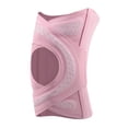 thumbnail image 1 of Adjustable Open Knee Brace Breathable Non- Knee Support with Compression Straps Knee Stabilizer for Running Workout Pink L, 1 of 4