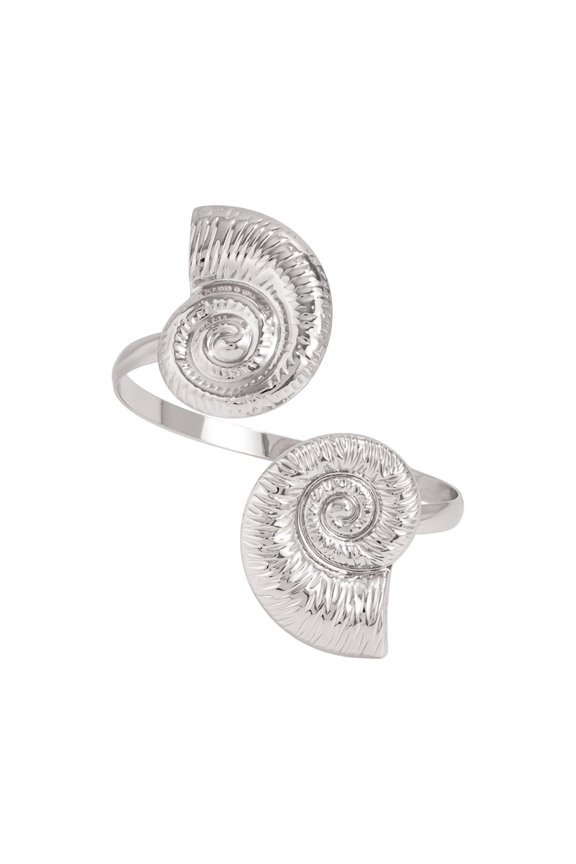 Adjustable Opening Women’s Arm Cuff Punk Starfishes Charm Geometric Iron Jewelry Gold Tone