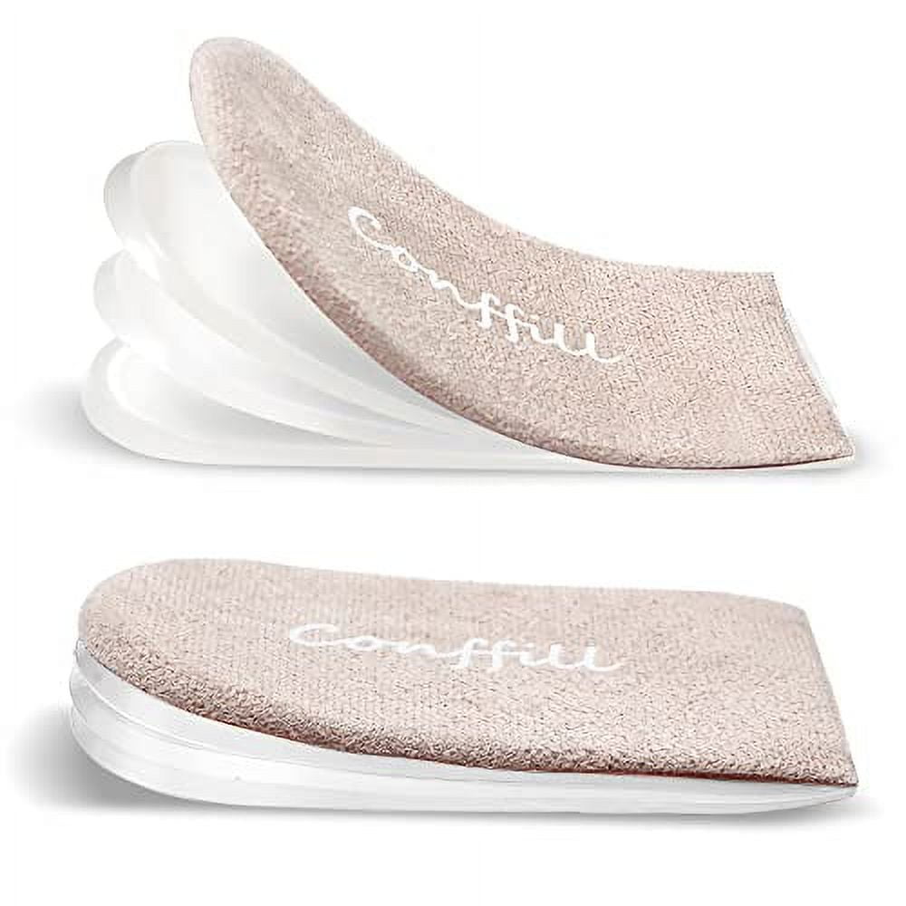 Adjustable Orthopedic Heel Lift Inserts Gel Height Increase Insoles for