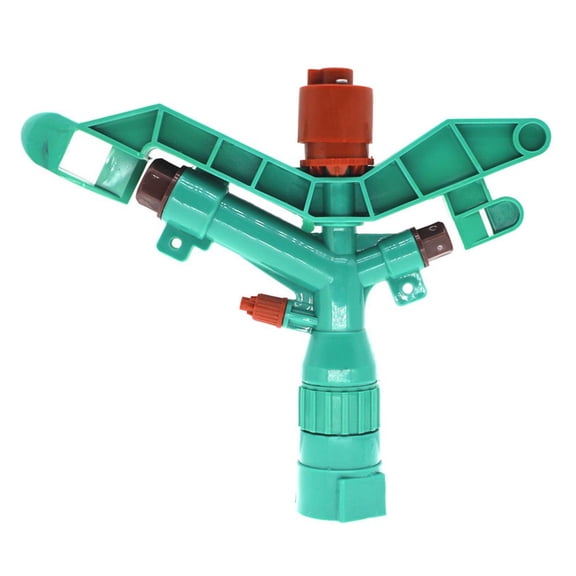 Adjustable Oscillating Water Sprinkler for Field Crops Vegetable Gardens and Mulch Covered Soil Irrigation Applications