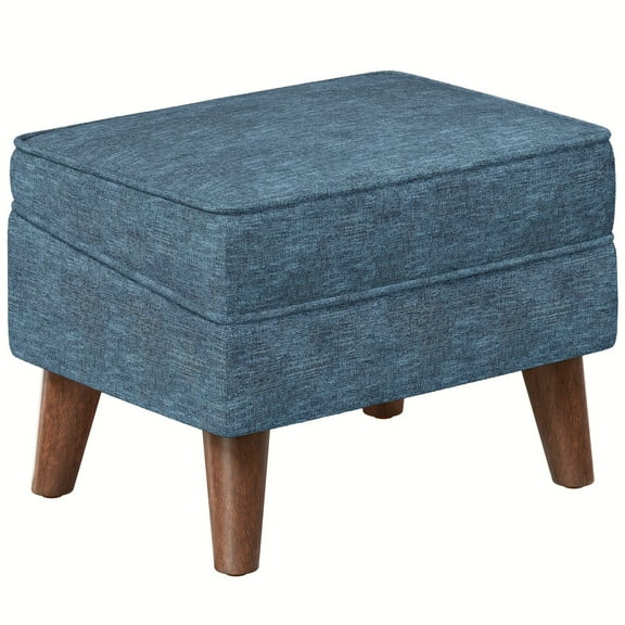 [Adjustable Ottoman Foot Rest] Ottoman Foot Rest, Footstool Ottoman With Adjustable Cover, Modern Foot Stool, Ottoman With Storage For Living Room, Bedroom, Dorm