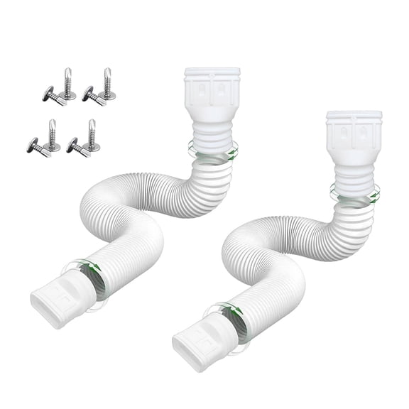 Adjustable Outdoor Downspout Extension Corrugated Drain Pipe Flexible Gutter Water Spout For Rainwater