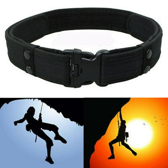 Adjustable Outdoor Sport Canvas Waistband Quick Release Buckle Waist Belt Band for Outdoor Sport and Leisure