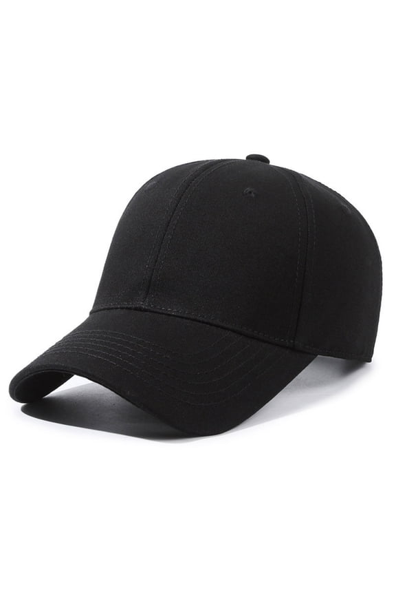 Adjustable Oversize Baseball Cap For Women Big Head Dad Cap