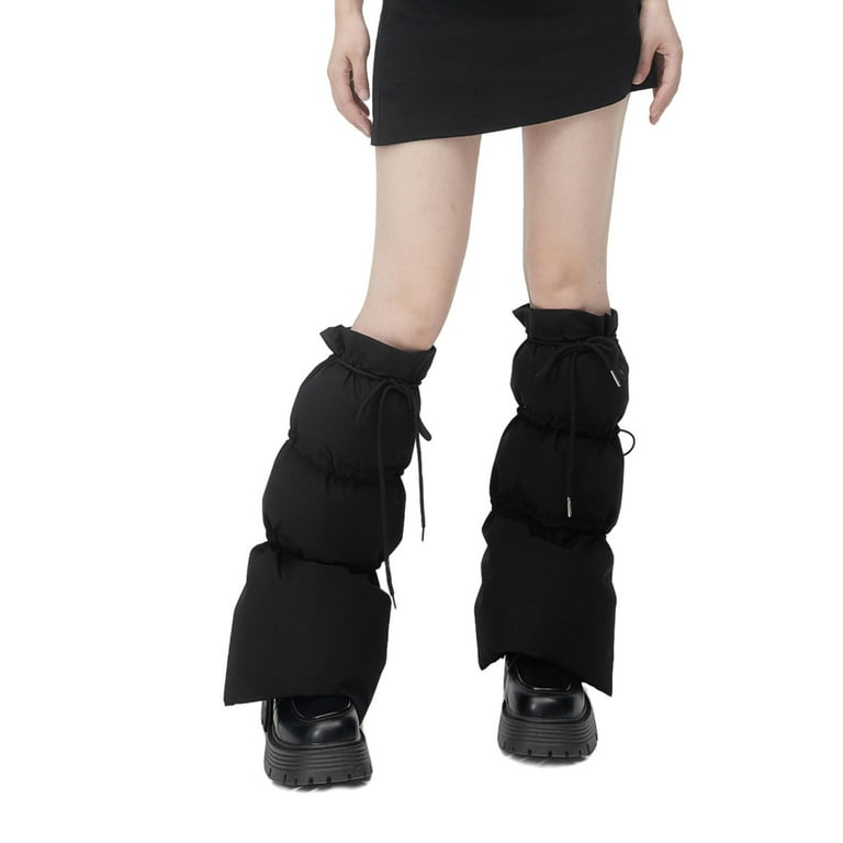 Adjustable Padded Leg Covers for Warmth in Cold Weather