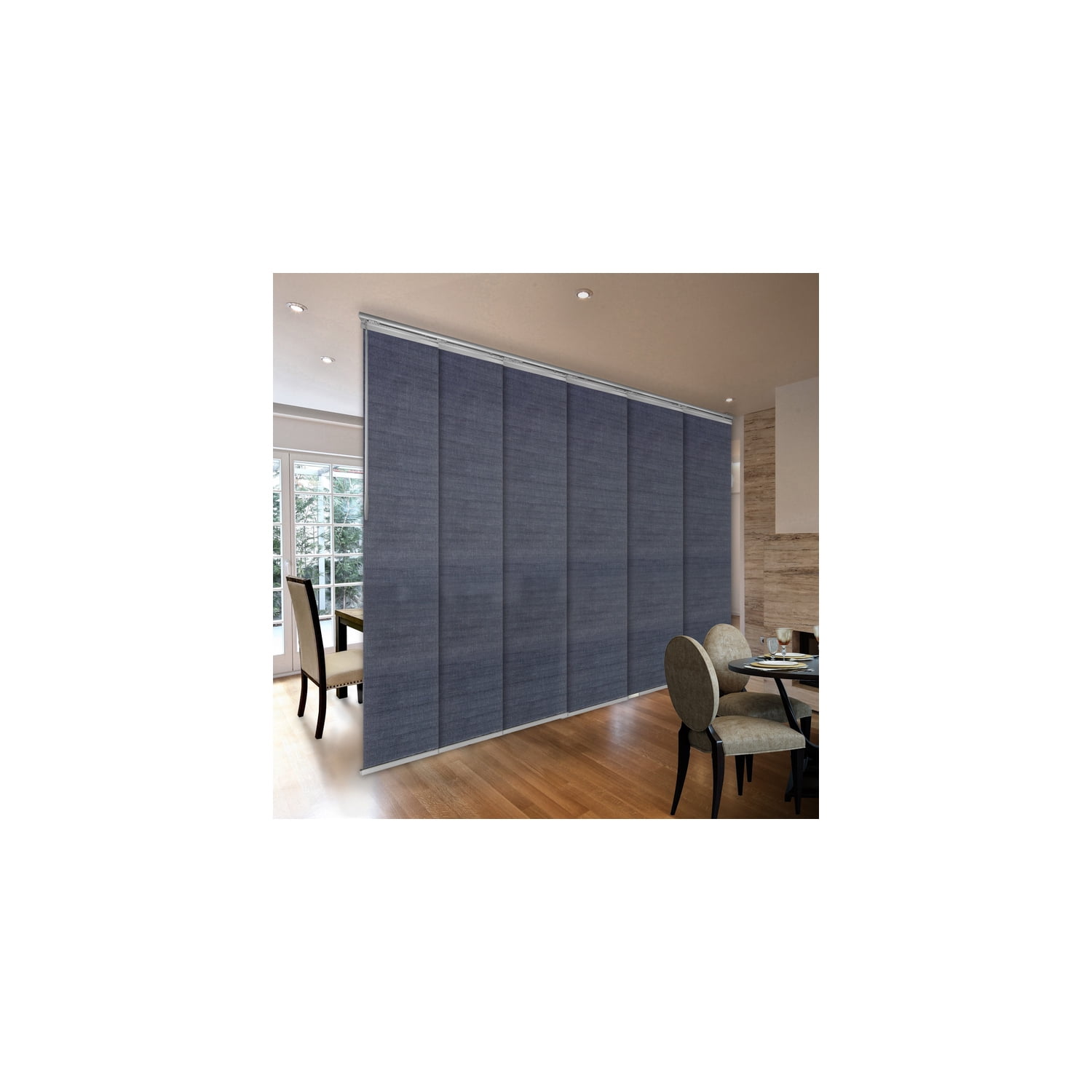 Adjustable Panel Track System|Steel Room Divider|70-130 Inch Width|Two ...