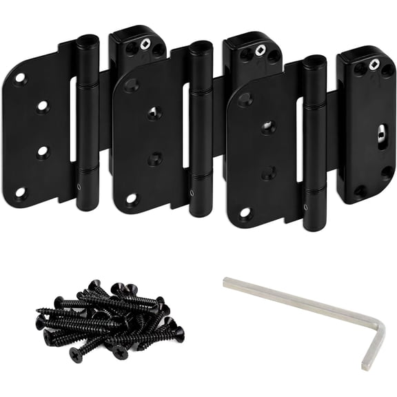 Adjustable Patio Door Hinges | Vertical & Horizontal Adjustment | High Strength Multi-Point Locking System | for Perfect Fit & Security