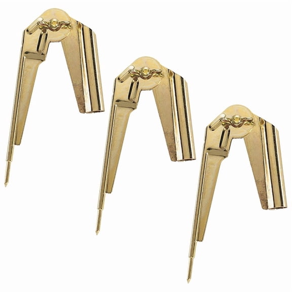 Adjustable Pencil Compass and Scriber, 3-Pack, Gold, Up to 8 Inches