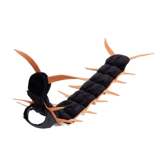 Adjustable Pet Centipede Cosplay Costume, Cute Creepy Insect Cloak for Cats, Puppies and Small Dogs, Halloween Dress Up Outfit for Pet Party, Parade and Gift