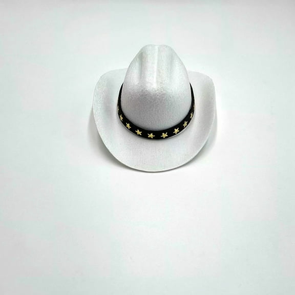 Adjustable Pet Cowboy Hat - Cute Western Costume Hat for Small Dogs and Cats for Birthday Parties and Photo Shoots